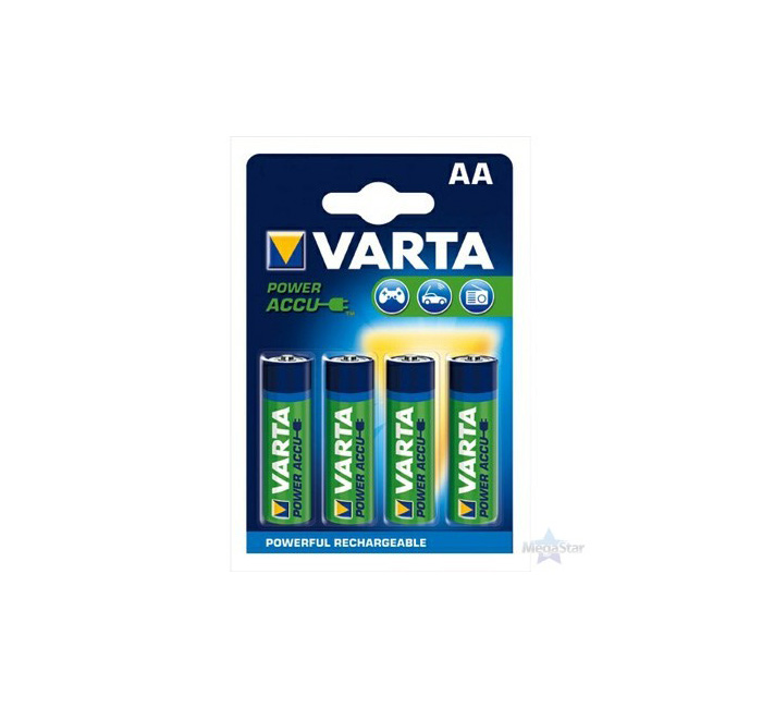 Аккумулятор VARTA RECHARGEABLE ACCU AA 2400mAh BLI 4 NI-MH (READY 2 USE)