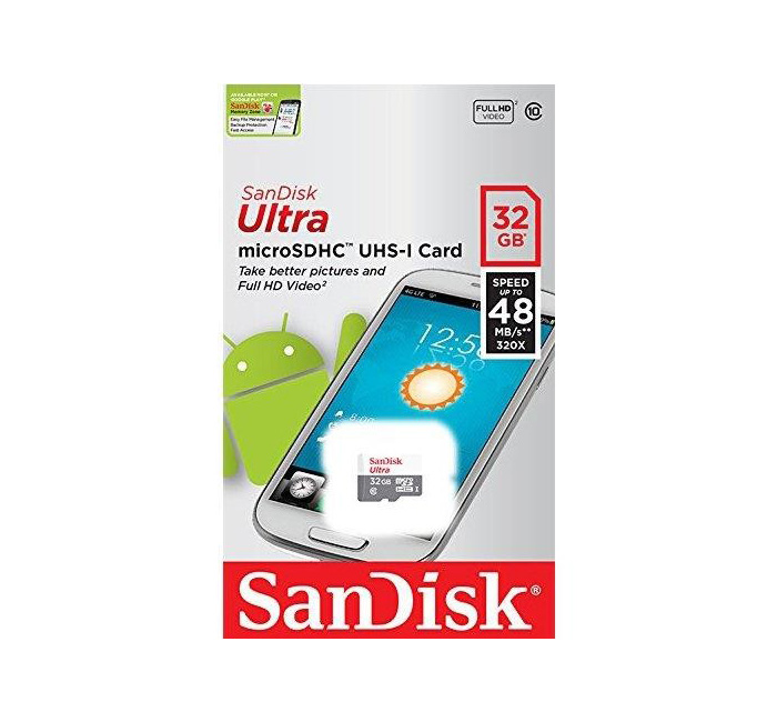 Карта памяти microsd sandisk ultra 64gb