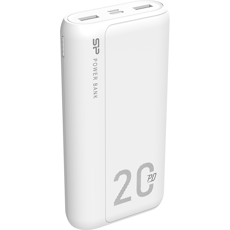 Повербанк SILICON POWER QS15 20000mAh White (SP20KMAPBKQS150W)