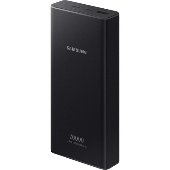 Зовнішній акумулятор (павербанк) Samsung EB-P5300 20000mAh Dark Gray (EB-P5300XJEGEU)