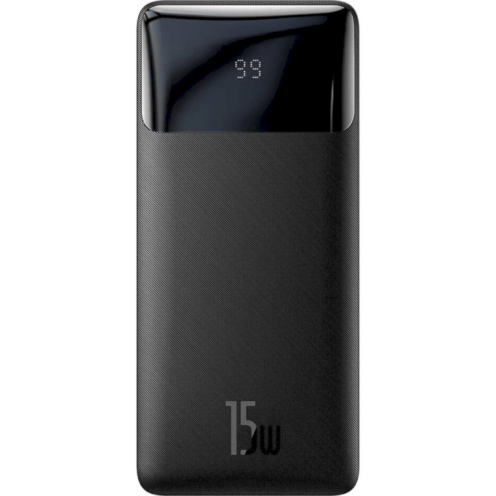 УМБ Baseus Bipow Digital Display Power Bank 10000mAh 15W Black Overseas Edition