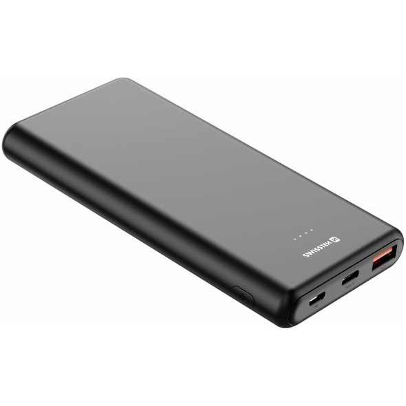 Універсальна мобільна батарея Swissten Power Line 10000 mAh 20W Power Delivery Black