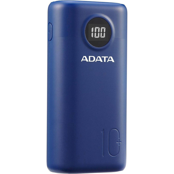 Повербанк ADATA P10000QCD 10000mAh Blue (AP10000QCD-DGT-CDB)