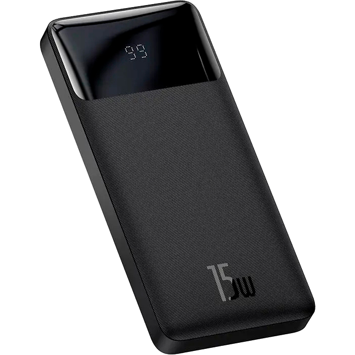 Повербанк BASEUS Bipow Digital Display Power Bank 15W 10000mAh Black (PPDML-I01)